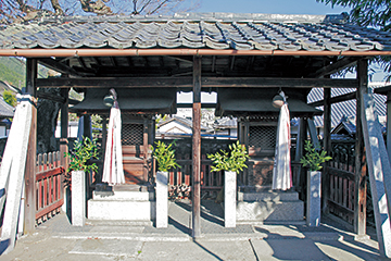 百枝社 父 百枝を祀る神社（大津市坂本6丁目）