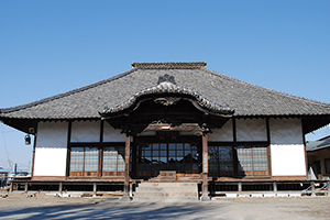 慈覚大師ゆかりの壬生寺本堂（栃木県・壬生町）