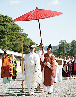 土足参内（京都御所）