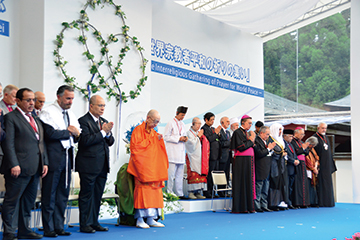 比叡山宗教サミット30周年記念「世界宗教者平和の祈りの集い」